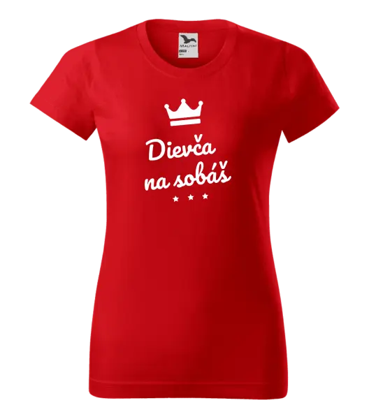 Dámske tričko Dievča na sobáš