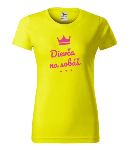 Dámske tričko Dievča na sobáš