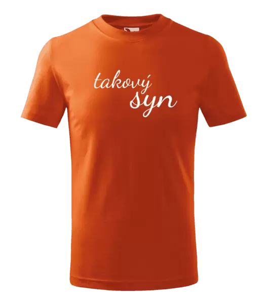 Dětské tričko Takový syn