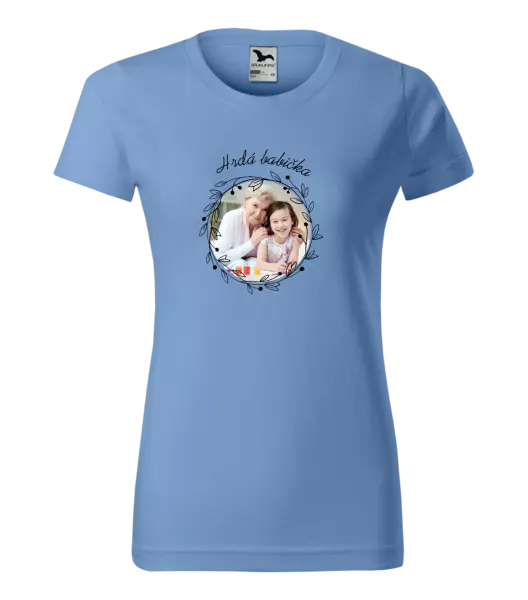 Dámske tričko Hrdá babička