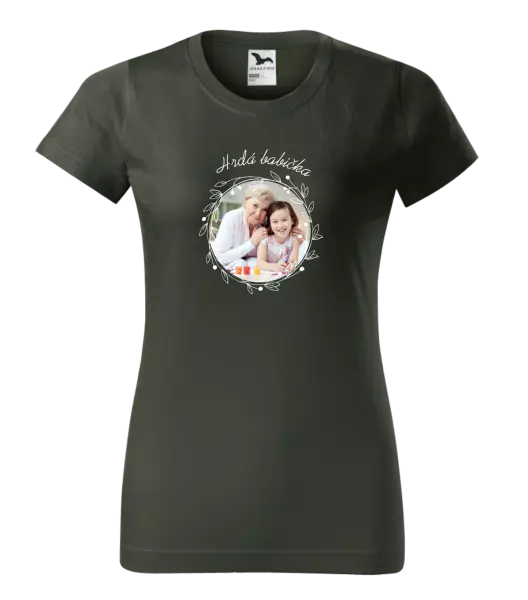Dámske tričko Hrdá babička