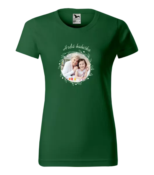 Dámske tričko Hrdá babička