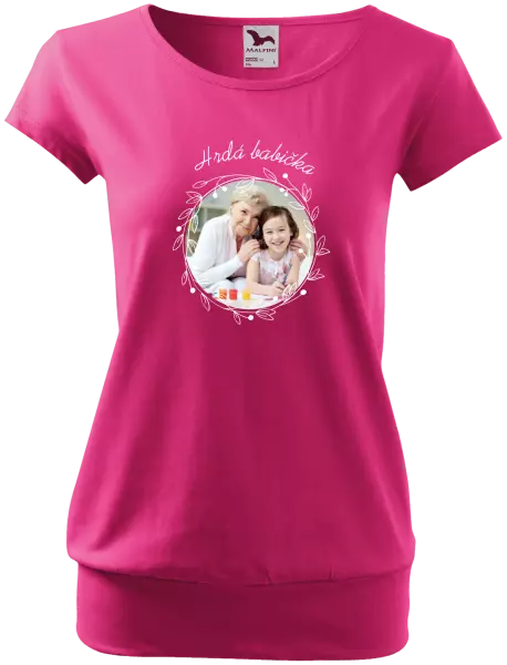 Dámske tričko Hrdá babička