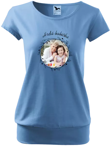 Dámske tričko Hrdá babička