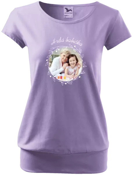 Dámske tričko Hrdá babička