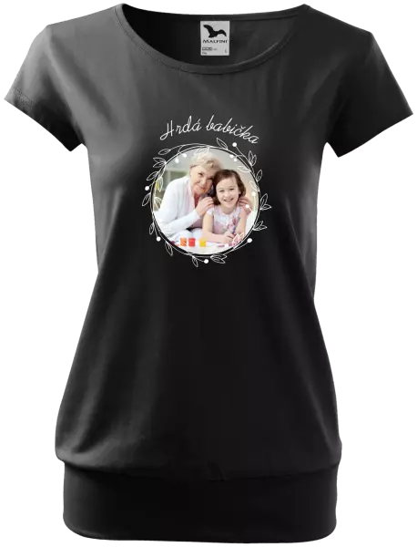 Dámske tričko Hrdá babička