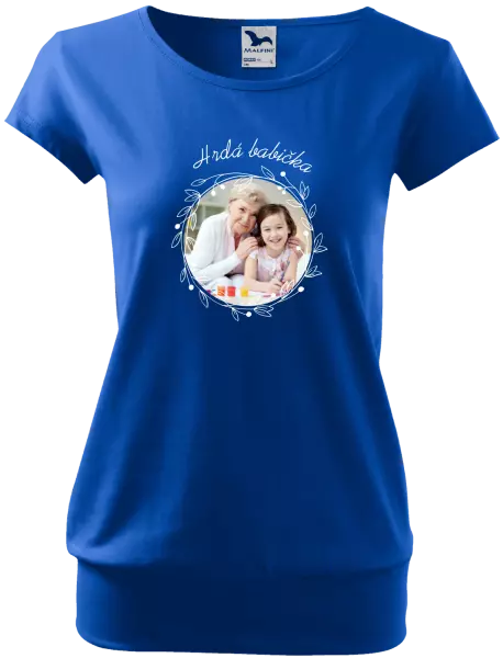 Dámske tričko Hrdá babička
