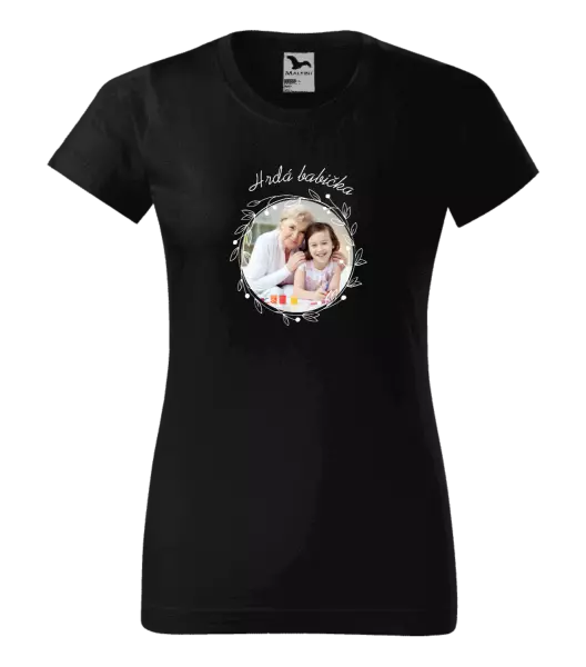 Dámske tričko Hrdá babička
