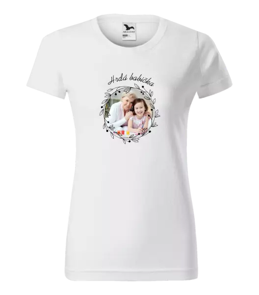 Dámske tričko Hrdá babička