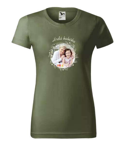 Dámske tričko Hrdá babička
