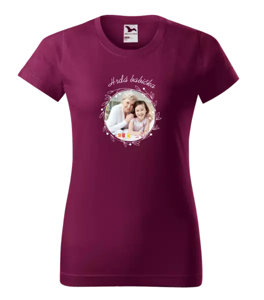 Dámske tričko Hrdá babička