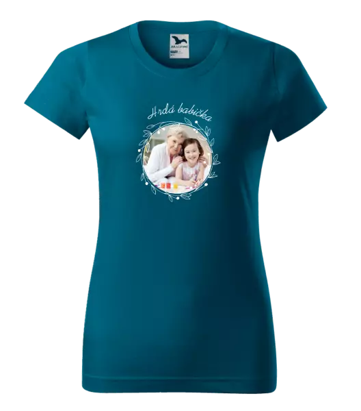 Dámske tričko Hrdá babička