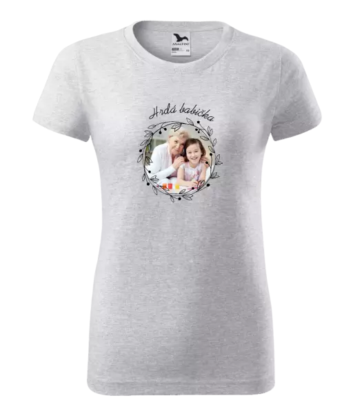 Dámske tričko Hrdá babička