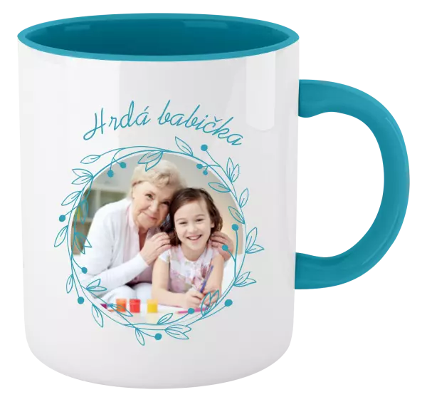 Hrnček  Hrdá babička