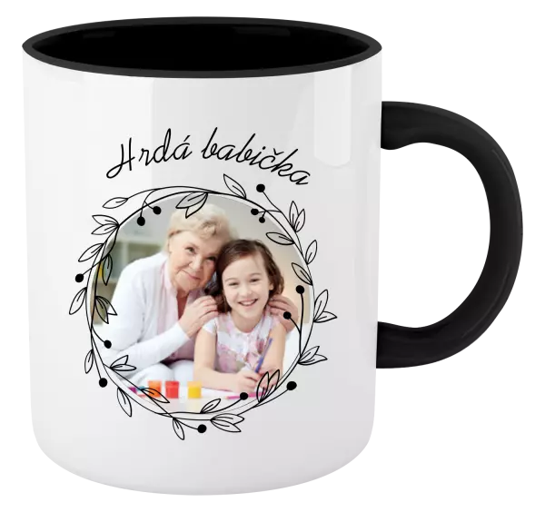Hrnček  Hrdá babička