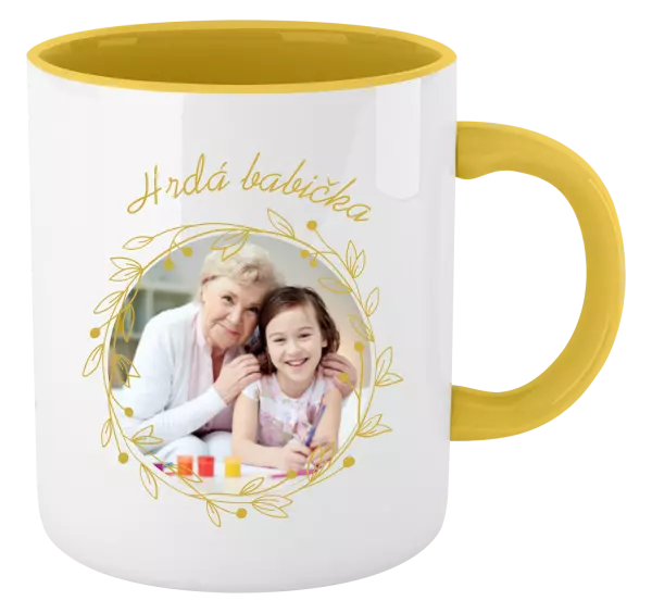 Hrnček  Hrdá babička