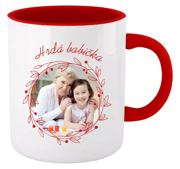Hrnček  Hrdá babička