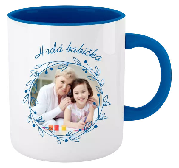 Hrnček  Hrdá babička