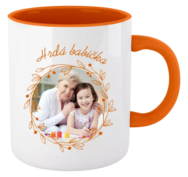Hrnček  Hrdá babička