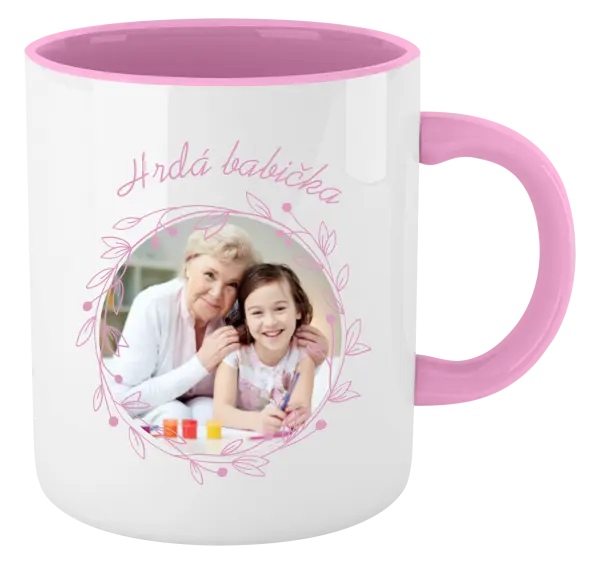 Hrnček  Hrdá babička