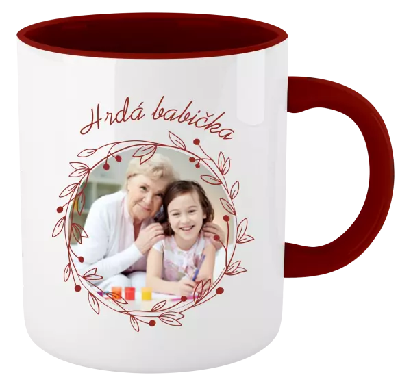 Hrnček  Hrdá babička