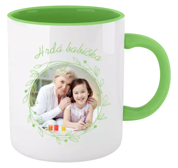 Hrnček  Hrdá babička