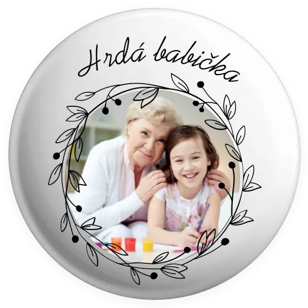 Placka Hrdá babička