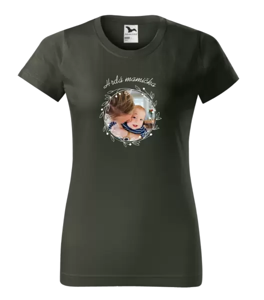 Dámske tričko Hrdá mamička