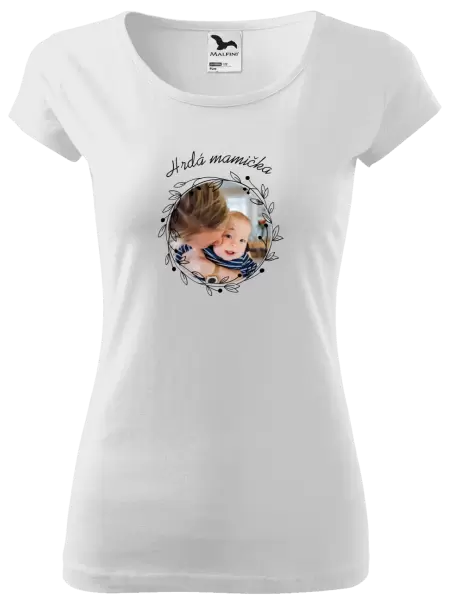 Dámske tričko Hrdá mamička