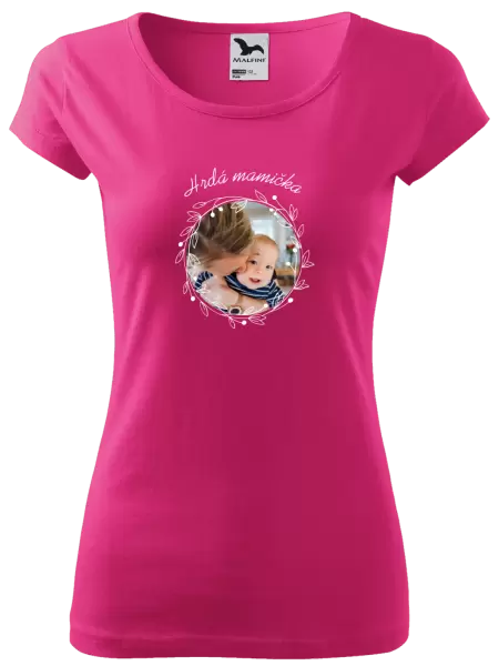 Dámske tričko Hrdá mamička