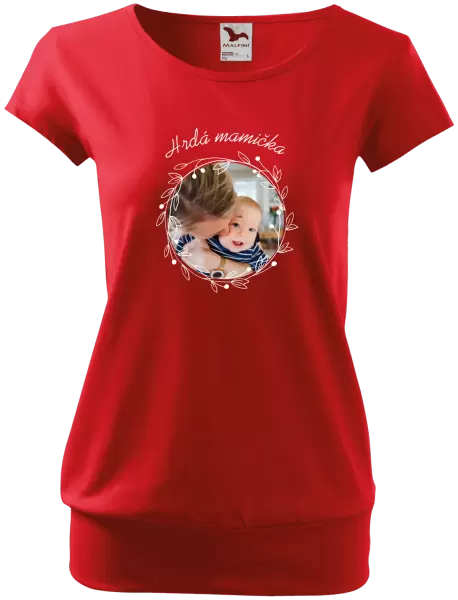 Dámske tričko Hrdá mamička