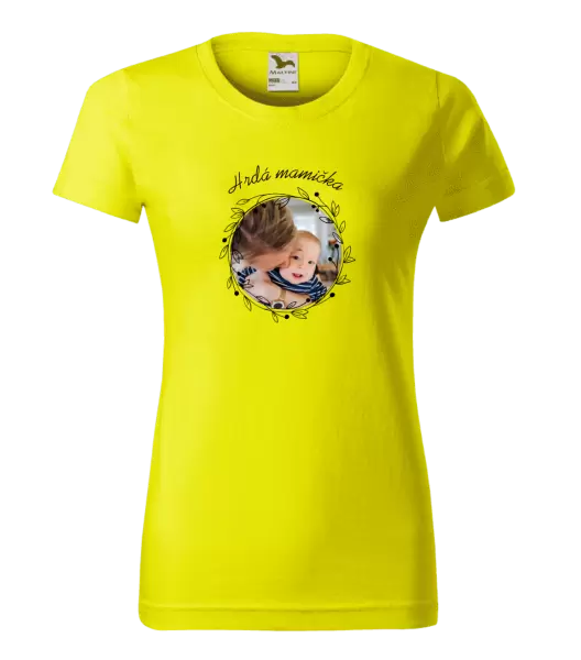 Dámske tričko Hrdá mamička