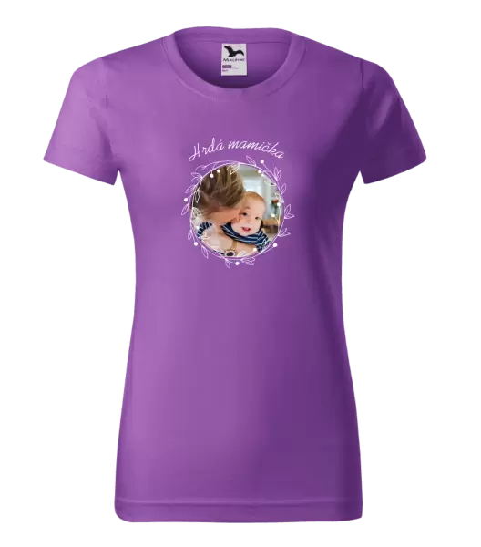 Dámske tričko Hrdá mamička