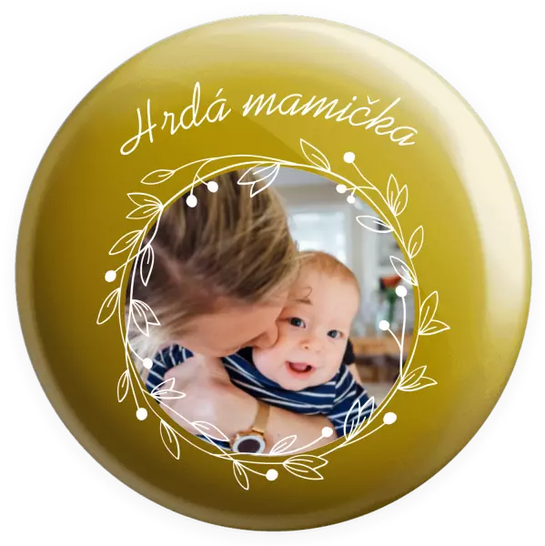 Placka Hrdá mamička