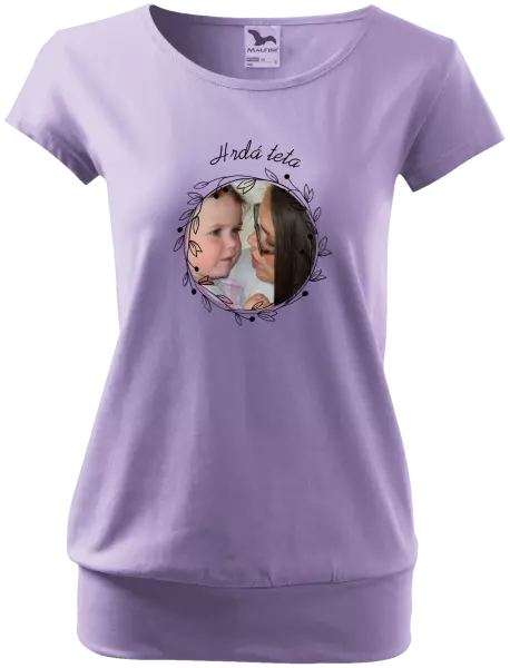 Dámske tričko Hrdá teta