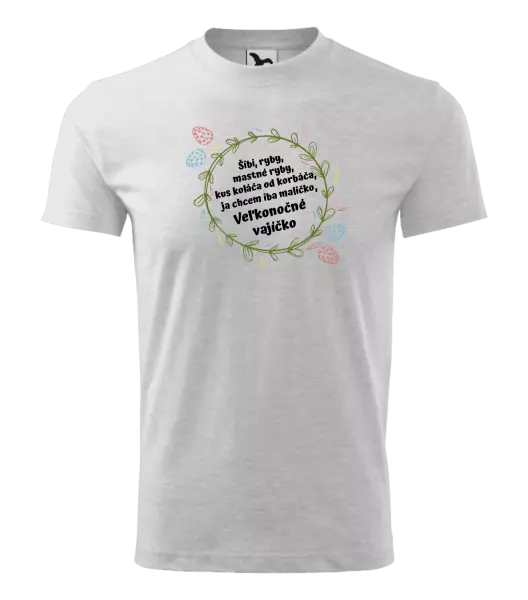 Detské veľkonočné tričko Šibi, ryby, mastné ryby