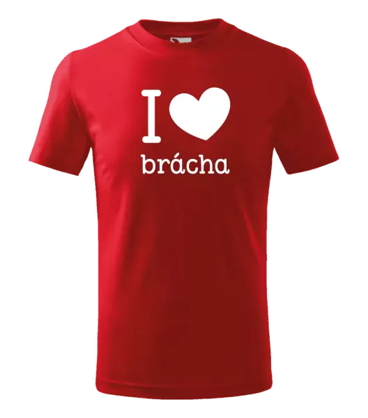 Detské tričko I love brácha