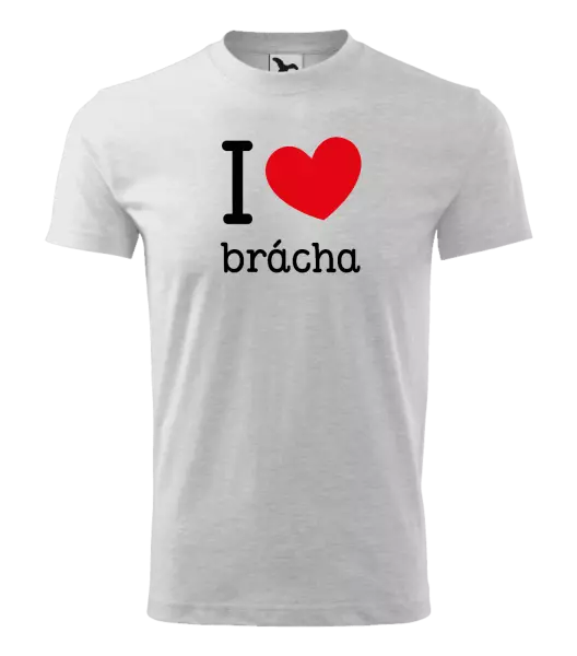Detské tričko I love brácha