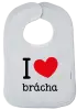 Detský podbradník I love brácha