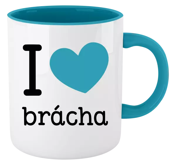 Hrnček  I love brácha