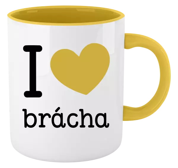 Hrnček  I love brácha