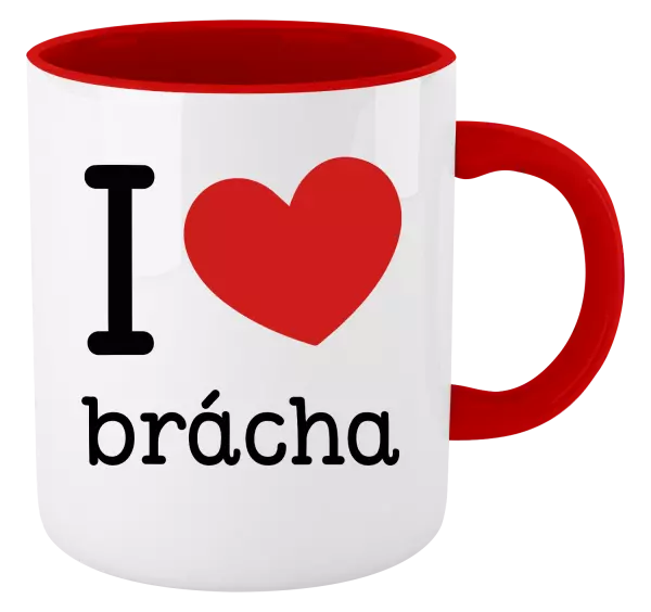 Hrnček  I love brácha