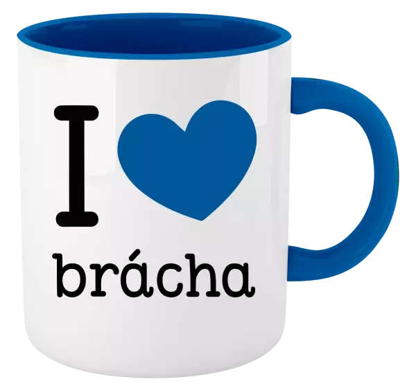 Hrnček  I love brácha
