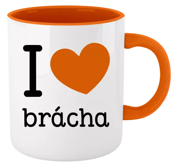 Hrnček  I love brácha