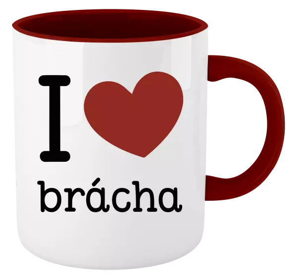 Hrnček  I love brácha