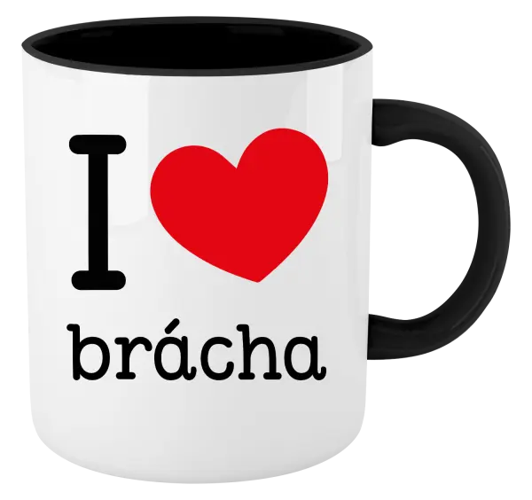 Hrnček  I love brácha