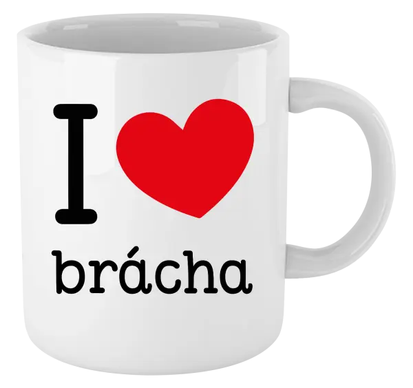 Hrnček I love brácha