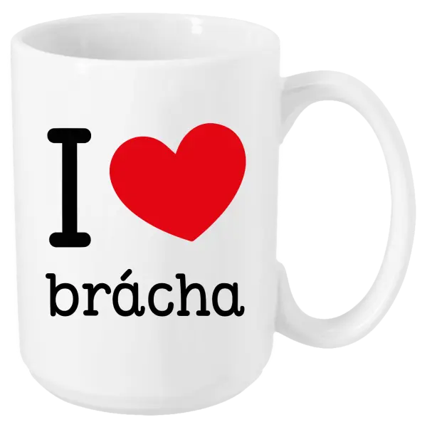 Hrnček I love brácha