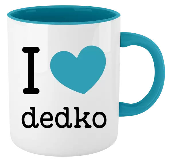 Hrnček  I love dedko