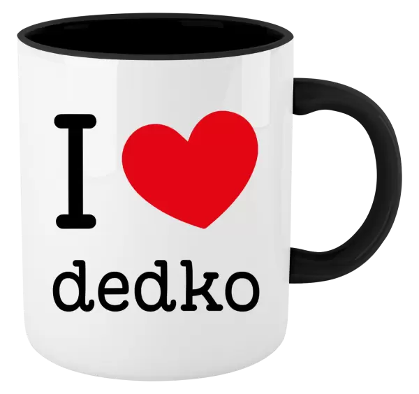 Hrnček  I love dedko